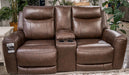 Gravier Power Reclining Loveseat with Console - Valley Furniture (Rohnert Park, CA)