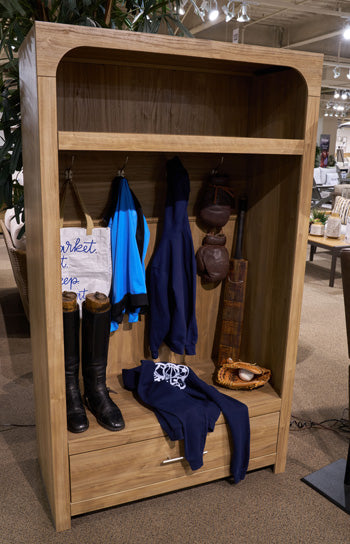 Dovander Hall Tree with Storage Bench - Valley Furniture (Rohnert Park, CA)