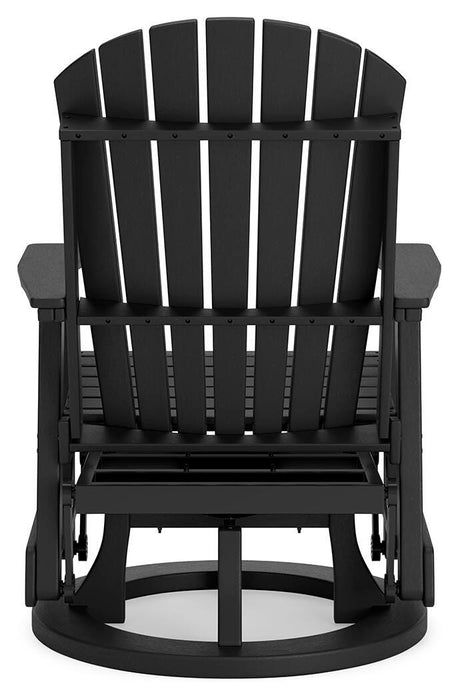 Hyland wave Outdoor Swivel Glider Chair - Valley Furniture (Rohnert Park, CA)