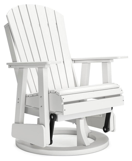 Hyland wave Outdoor Swivel Glider Chair - Valley Furniture (Rohnert Park, CA)