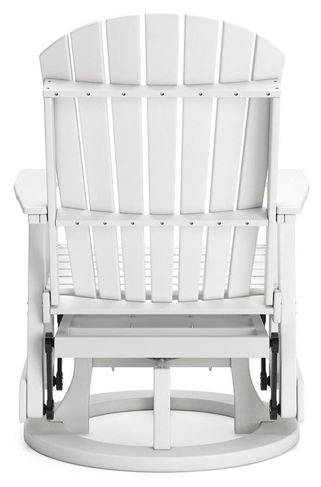 Hyland wave Outdoor Swivel Glider Chair - Valley Furniture (Rohnert Park, CA)