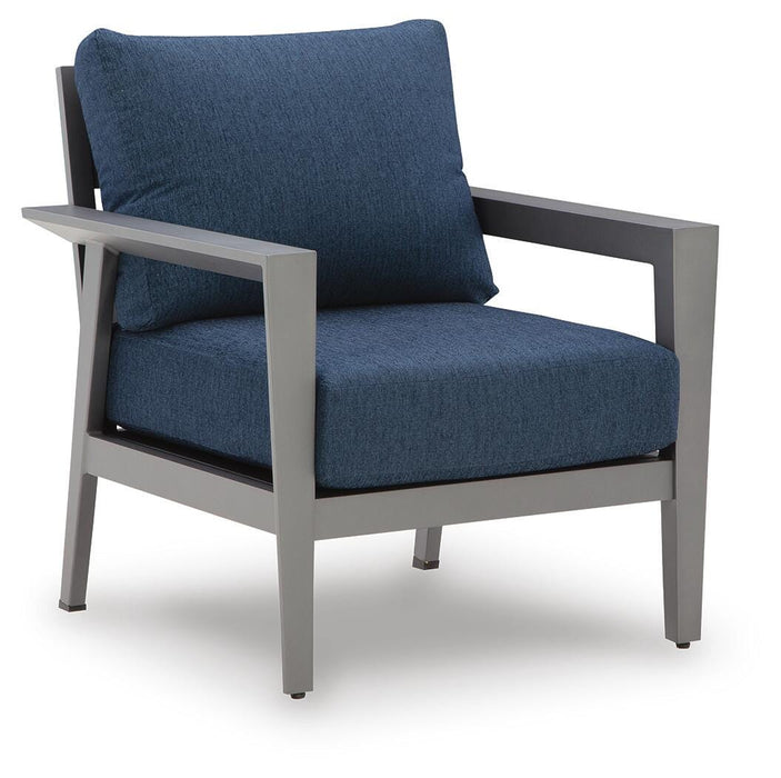 Gali Outdoor Sofa/Chairs/Table Set (Set of 4) - Valley Furniture (Rohnert Park, CA)