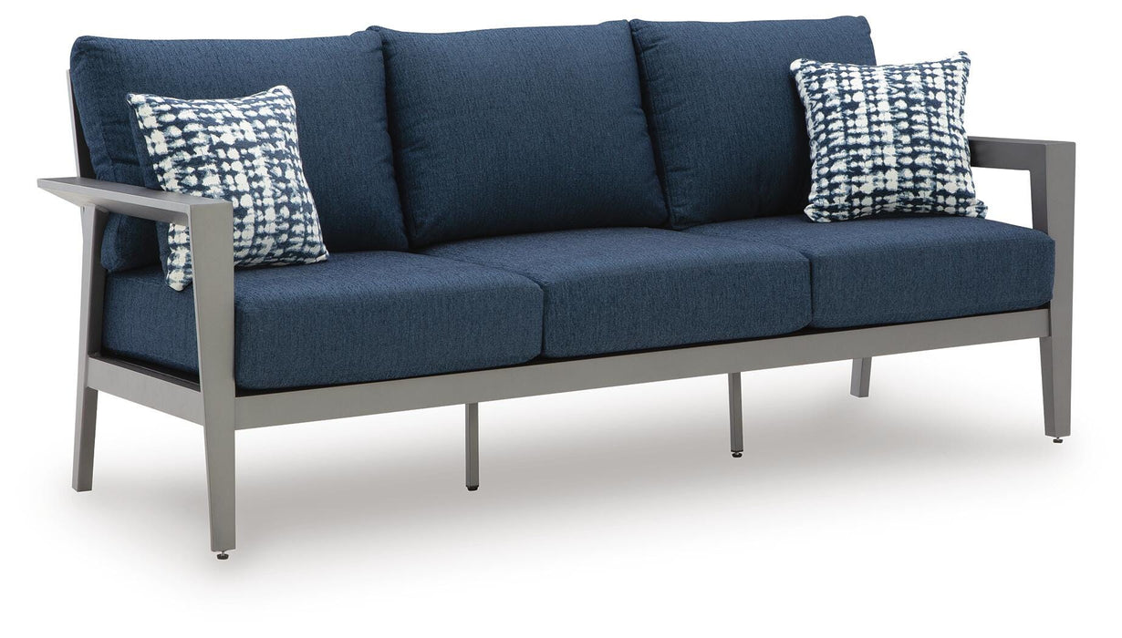 Gali Outdoor Sofa/Chairs/Table Set (Set of 4) - Valley Furniture (Rohnert Park, CA)
