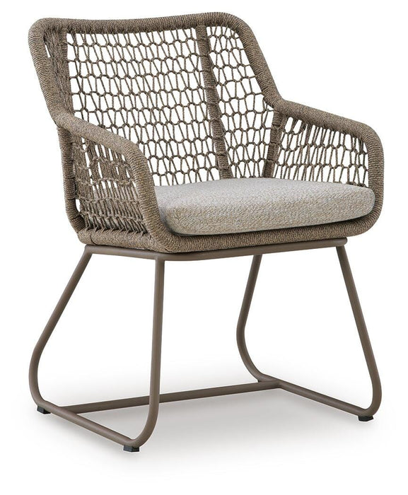 Majors Beach Outdoor Table and 2 Chairs - Valley Furniture (Rohnert Park, CA)