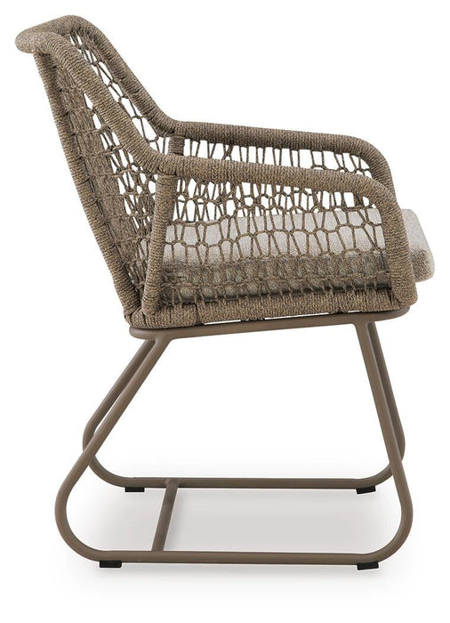 Majors Beach Outdoor Table and 2 Chairs - Valley Furniture (Rohnert Park, CA)