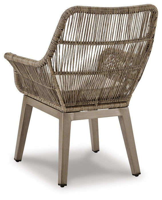 Beach Front Arm Chair with Cushion (Set of 2) - Valley Furniture (Rohnert Park, CA)