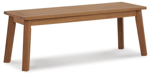 Janiyah Outdoor Dining Bench - Valley Furniture (Rohnert Park, CA)