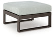 Beachloft Outdoor Ottoman with Cushion - Valley Furniture (Rohnert Park, CA)