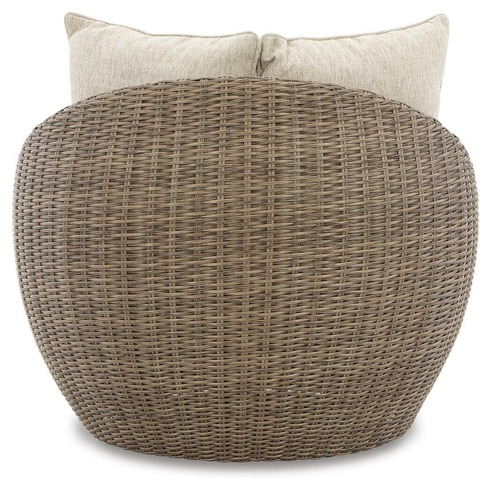 Danson Swivel Lounge with Cushion (Set of 2) - Valley Furniture (Rohnert Park, CA)