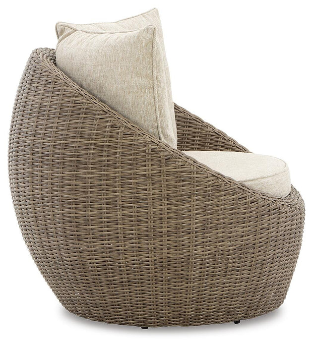 Danson Swivel Lounge with Cushion (Set of 2) - Valley Furniture (Rohnert Park, CA)
