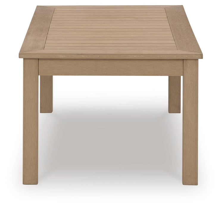 Hallow Creek Outdoor Coffee Table - Valley Furniture (Rohnert Park, CA)