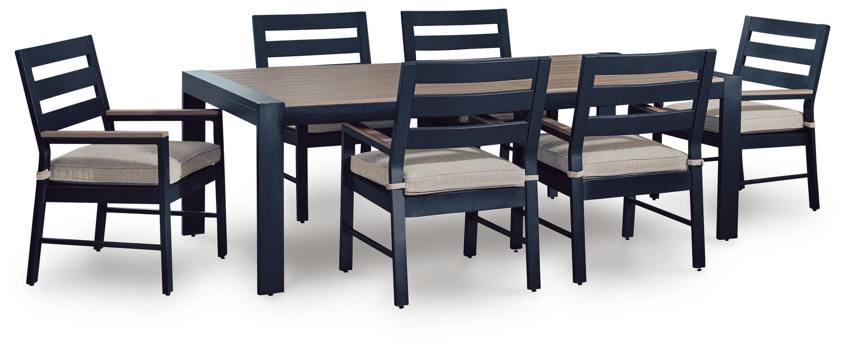 East Beach Outdoor Dining Set - Valley Furniture (Rohnert Park, CA)