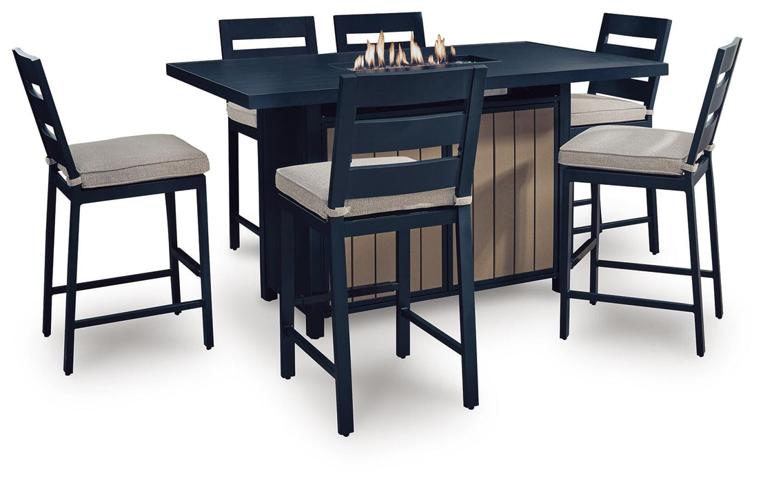 East Beach Outdoor Dining Set - Valley Furniture (Rohnert Park, CA)