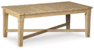 Carter Hall Outdoor Coffee Table - Valley Furniture (Rohnert Park, CA)