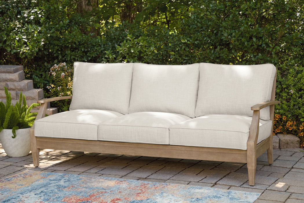 Carter Hall Outdoor Sofa with Cushion - Valley Furniture (Rohnert Park, CA)