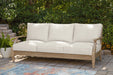 Carter Hall Outdoor Sofa with Cushion - Valley Furniture (Rohnert Park, CA)