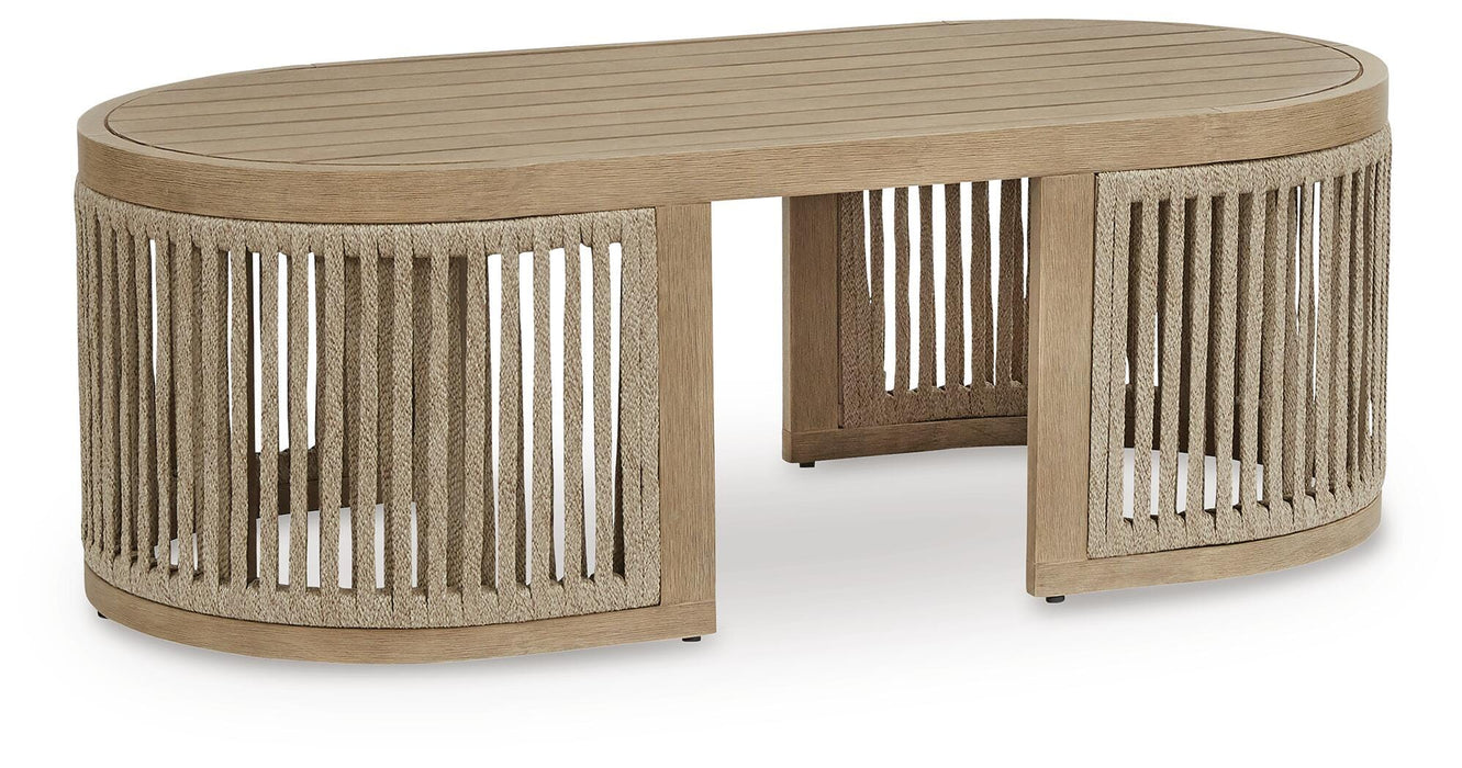Serena Shores Outdoor Coffee Table - Valley Furniture (Rohnert Park, CA)