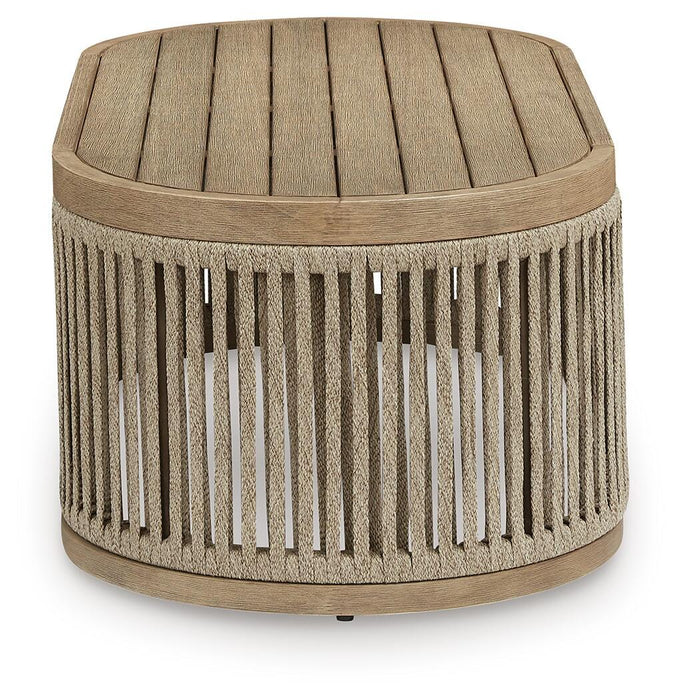 Serena Shores Outdoor Coffee Table - Valley Furniture (Rohnert Park, CA)