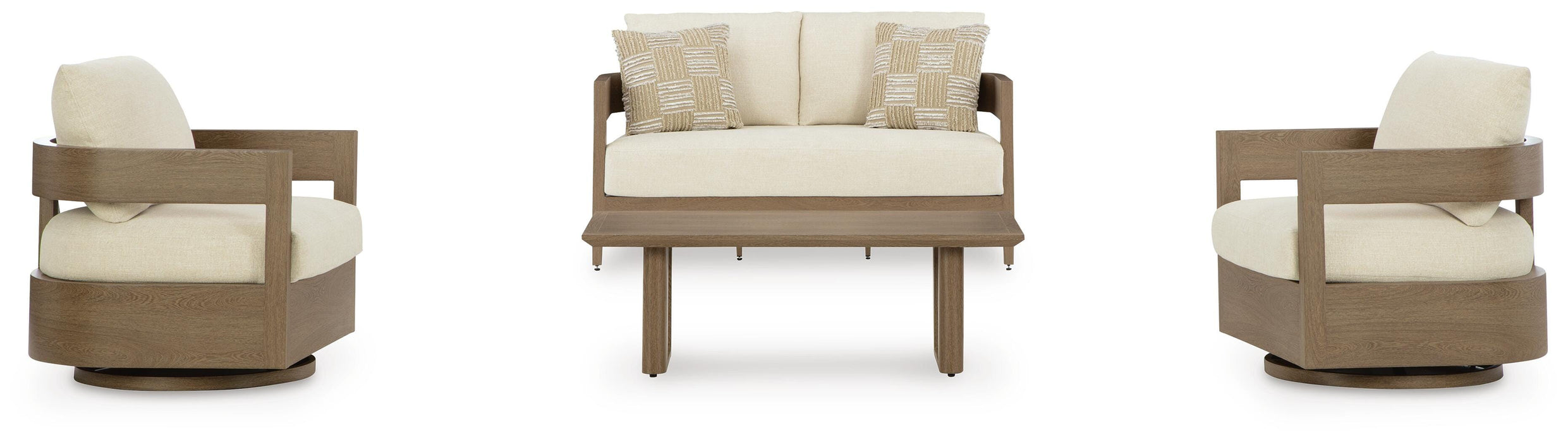 Serene Bay Outdoor Seating Set - Valley Furniture (Rohnert Park, CA)