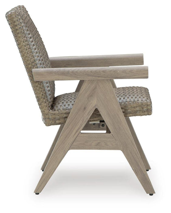 Cliff Trails Outdoor Rocking Arm Chair (Set of 2) - Valley Furniture (Rohnert Park, CA)