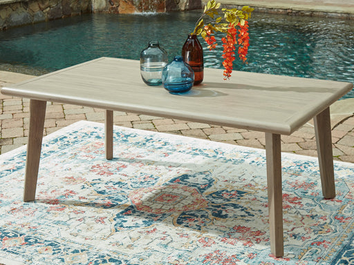 Cliff Trails Outdoor Dining Table - Valley Furniture (Rohnert Park, CA)