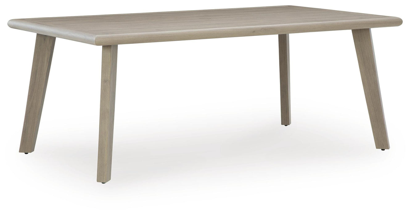 Cliff Trails Outdoor Dining Table - Valley Furniture (Rohnert Park, CA)