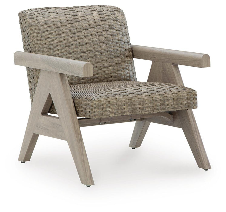 Cliff Trails Outdoor Rocking Lounge Chair - Valley Furniture (Rohnert Park, CA)