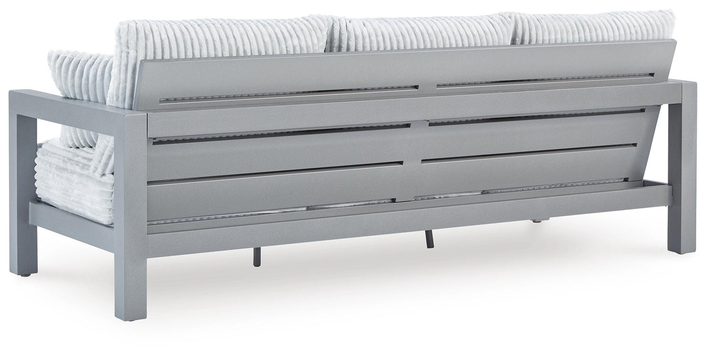 Hurley Park Outdoor Sofa with Cushion - Valley Furniture (Rohnert Park, CA)