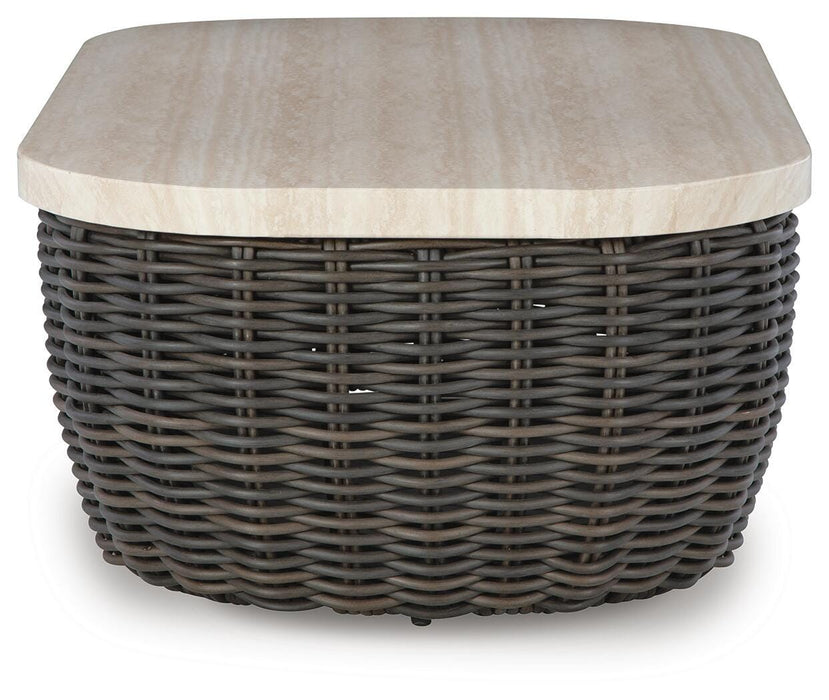 Kimora Outdoor Coffee Table - Valley Furniture (Rohnert Park, CA)