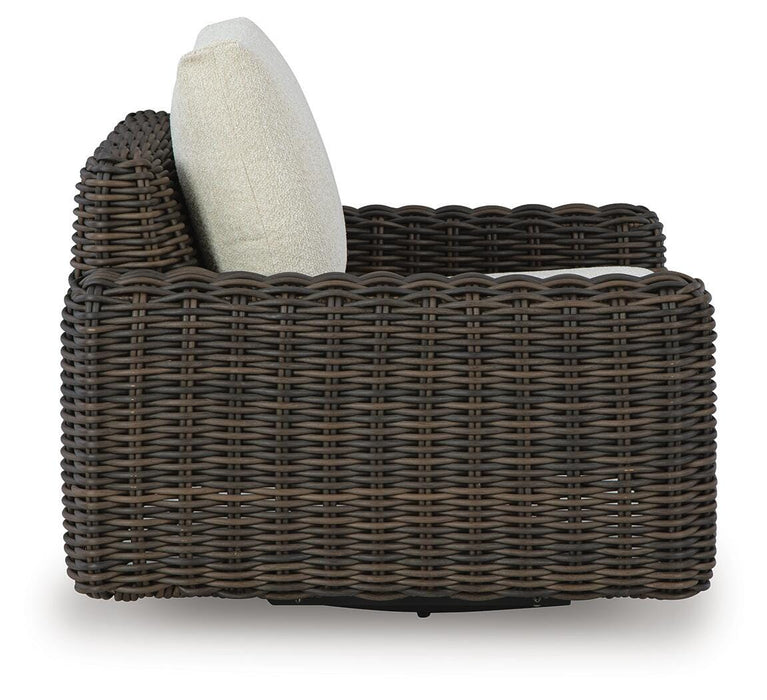 Kimora Outdoor Swivel Lounge Chair - Valley Furniture (Rohnert Park, CA)