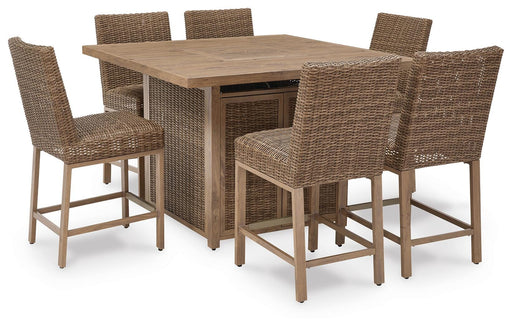 Walton Bridge Outdoor Dining Set - Valley Furniture (Rohnert Park, CA)