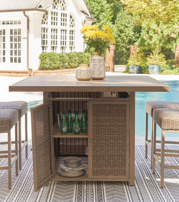 Walton Bridge Outdoor Dining Set - Valley Furniture (Rohnert Park, CA)