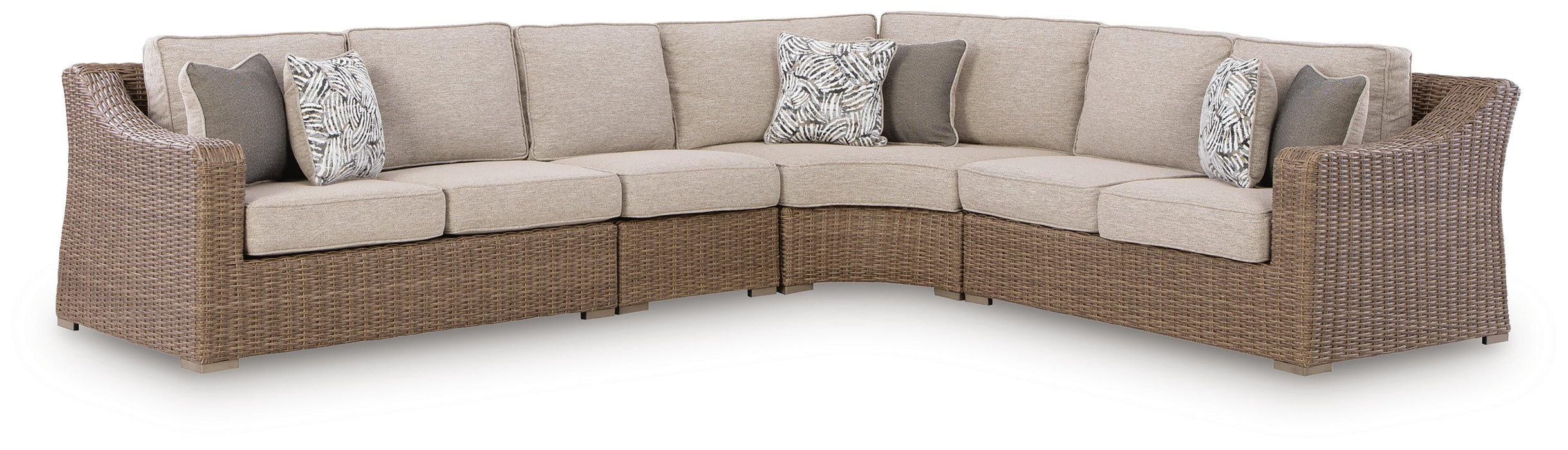Laguna Heights Outdoor Sectional - Valley Furniture (Rohnert Park, CA)