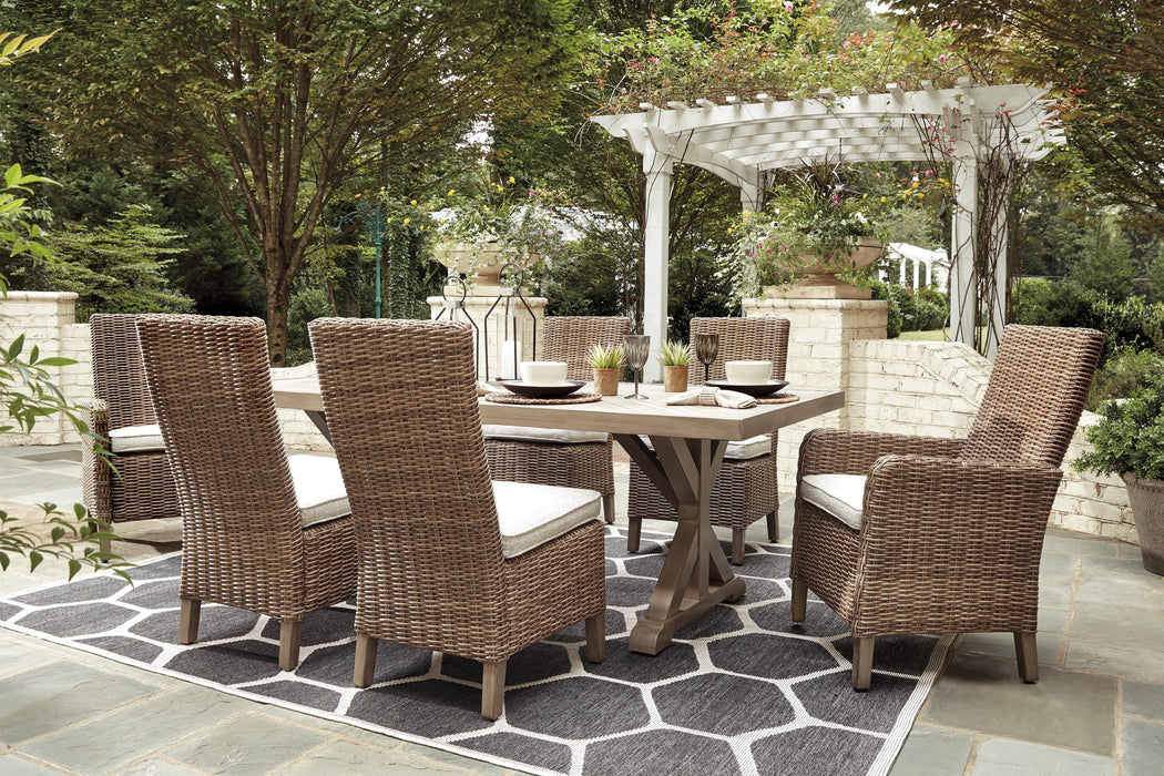Beachcroft Outdoor Dining Set - Valley Furniture (Rohnert Park, CA)