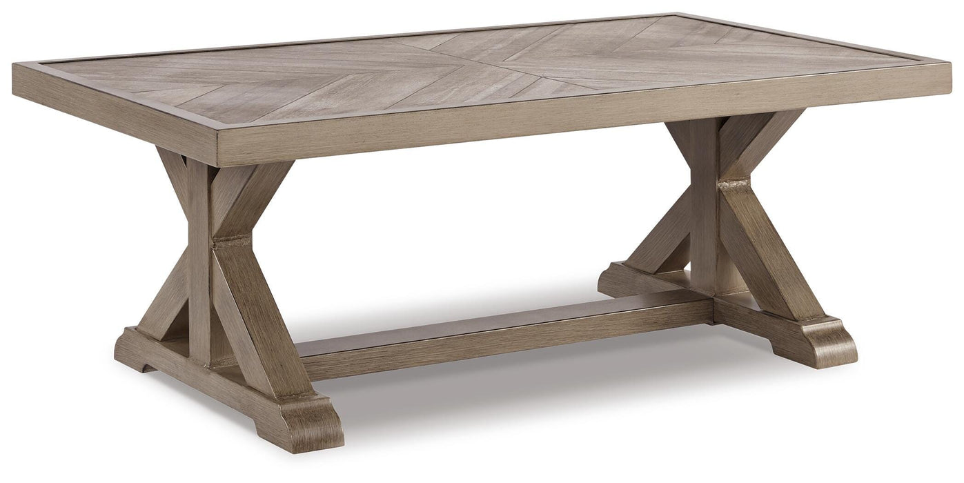 Beachcroft Beachcroft Nuvella Sofa with Coffee and End Table - Valley Furniture (Rohnert Park, CA)