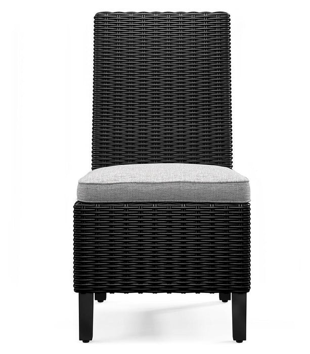 Beachcroft Outdoor Side Chair with Cushion (Set of 2) - Valley Furniture (Rohnert Park, CA)