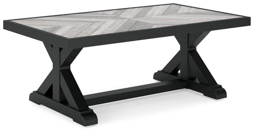 Beachcroft Outdoor Coffee Table - Valley Furniture (Rohnert Park, CA)