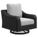 Beachcroft Outdoor Swivel Lounge with Cushion - Valley Furniture (Rohnert Park, CA)