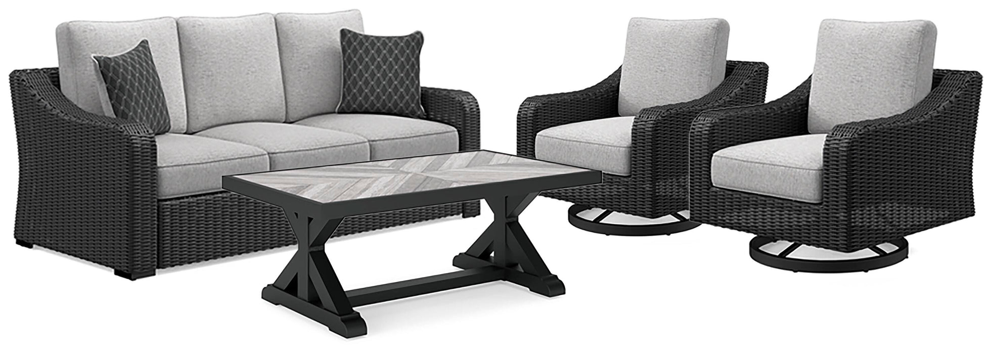 Beachcroft Outdoor Set - Valley Furniture (Rohnert Park, CA)