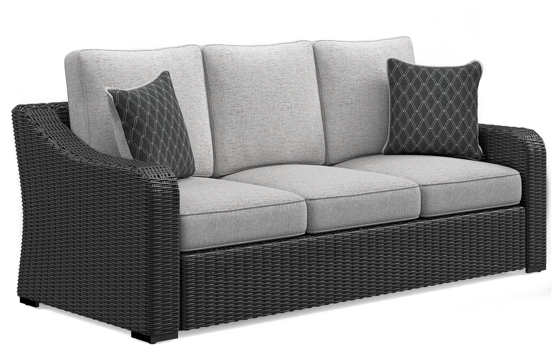 Beachcroft Outdoor Sofa with Cushion - Valley Furniture (Rohnert Park, CA)