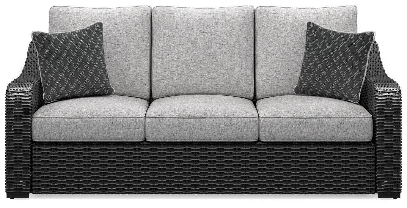 Beachcroft Outdoor Sofa with Cushion - Valley Furniture (Rohnert Park, CA)