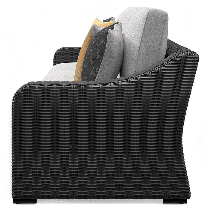 Beachcroft 2-Piece Outdoor Loveseat with Cushion - Valley Furniture (Rohnert Park, CA)