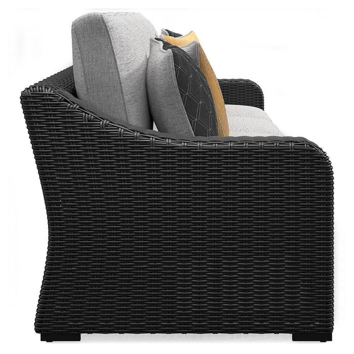 Beachcroft 2-Piece Outdoor Loveseat with Cushion - Valley Furniture (Rohnert Park, CA)