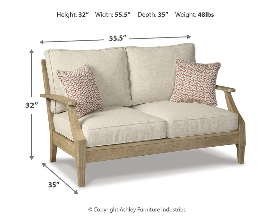 Clare View Outdoor Seating Set - Valley Furniture (Rohnert Park, CA)