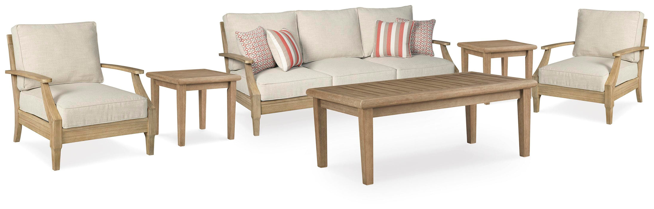Clare View Outdoor Seating Set - Valley Furniture (Rohnert Park, CA)