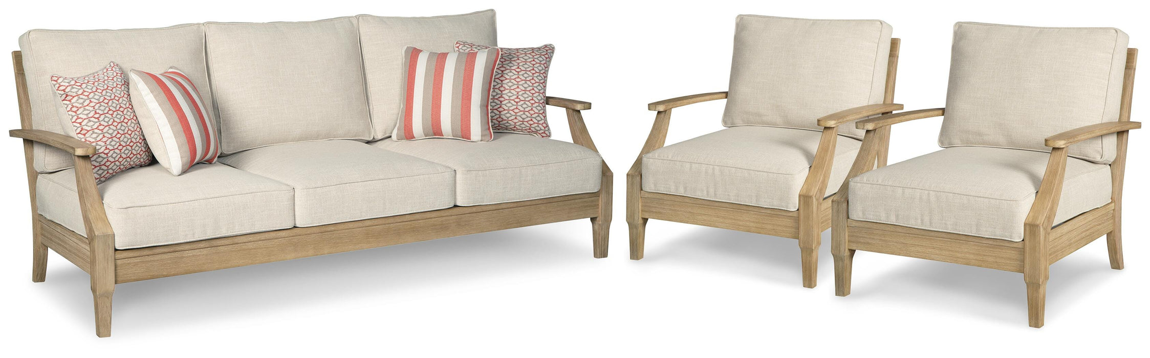 Clare View Outdoor Seating Set - Valley Furniture (Rohnert Park, CA)
