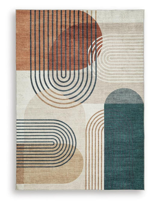 Farrendale Washable Area Rug - Valley Furniture (Rohnert Park, CA)