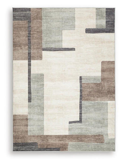Larkport Washable Area Rug - Valley Furniture (Rohnert Park, CA)