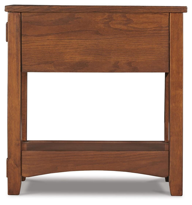 Breegin Chairside End Table - Valley Furniture (Rohnert Park, CA)