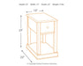 Breegin Chairside End Table - Valley Furniture (Rohnert Park, CA)